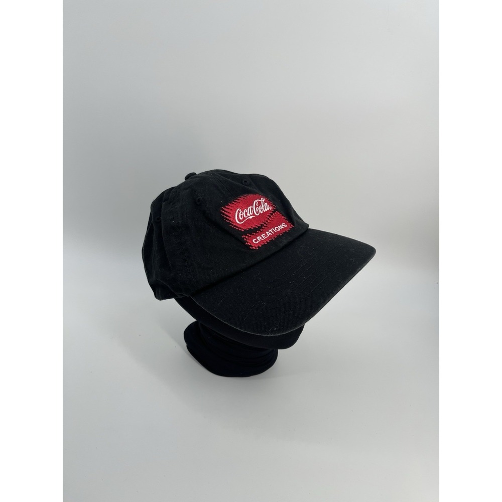 90s COKE Ad Hat Cap Strap Back Coca Cola pop VTG